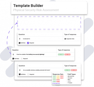 Showing how easy it is to use AuditDAT's template builder